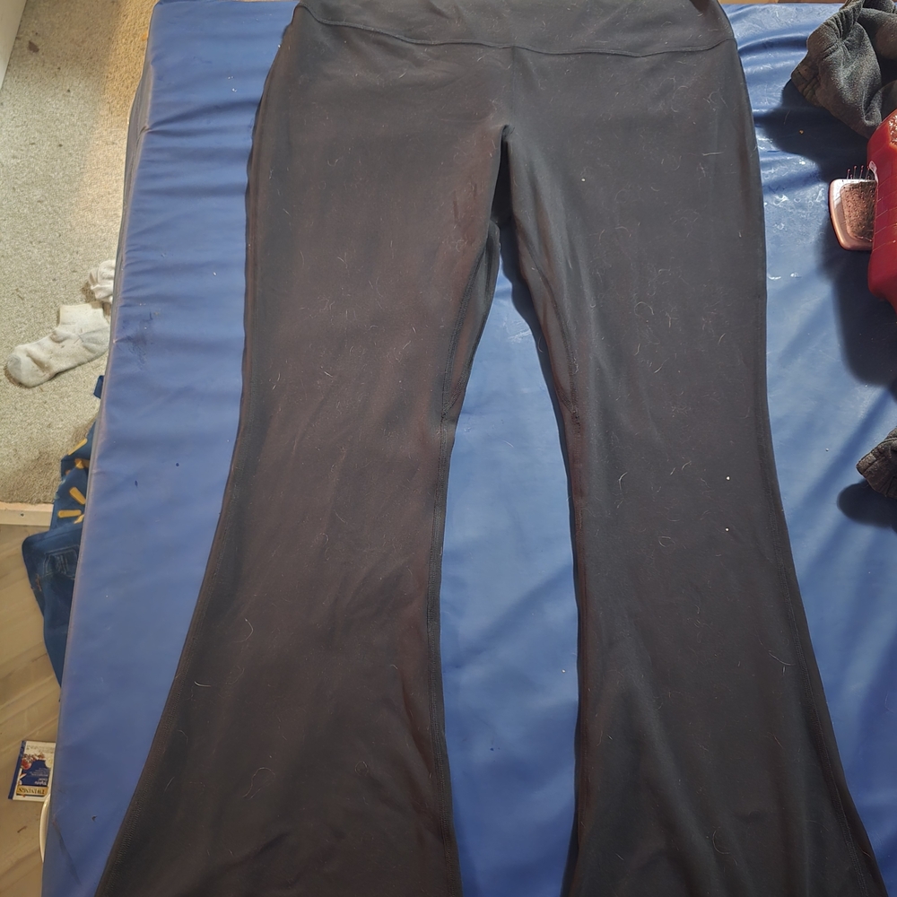 lululemon athletica Black Wide Leg Pants